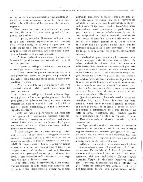 Difesa sociale rivista di igiene, previdenza ed assistenza