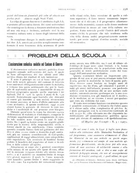 Difesa sociale rivista di igiene, previdenza ed assistenza