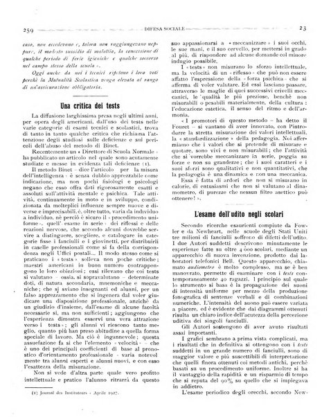 Difesa sociale rivista di igiene, previdenza ed assistenza