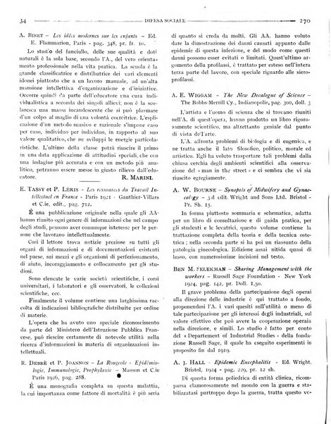 Difesa sociale rivista di igiene, previdenza ed assistenza