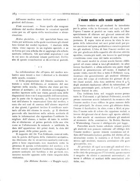 Difesa sociale rivista di igiene, previdenza ed assistenza