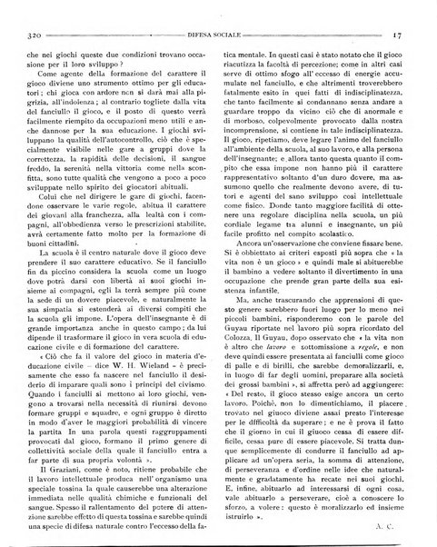 Difesa sociale rivista di igiene, previdenza ed assistenza