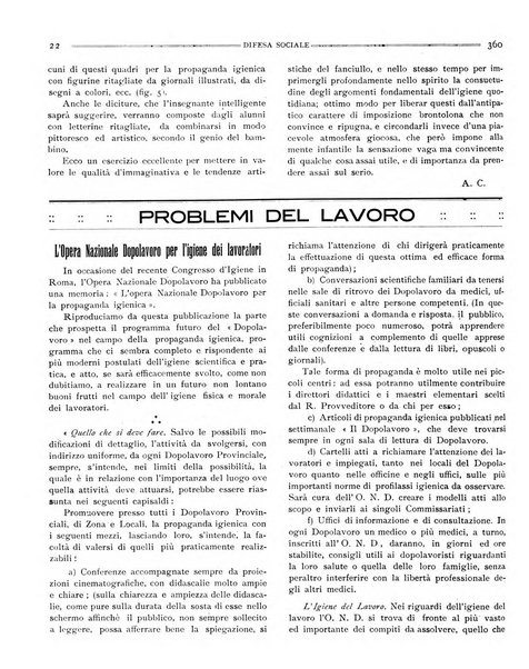 Difesa sociale rivista di igiene, previdenza ed assistenza