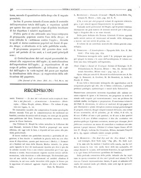 Difesa sociale rivista di igiene, previdenza ed assistenza