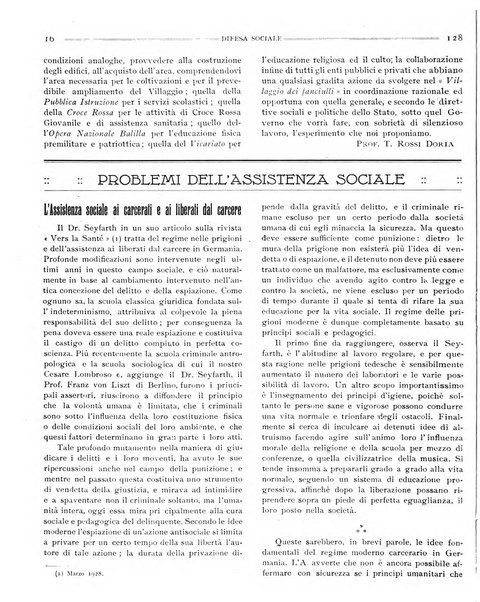 Difesa sociale rivista di igiene, previdenza ed assistenza