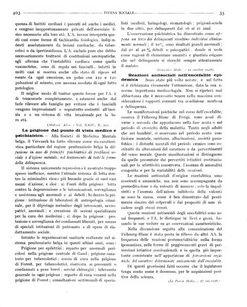 Difesa sociale rivista di igiene, previdenza ed assistenza