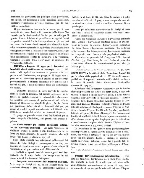 Difesa sociale rivista di igiene, previdenza ed assistenza