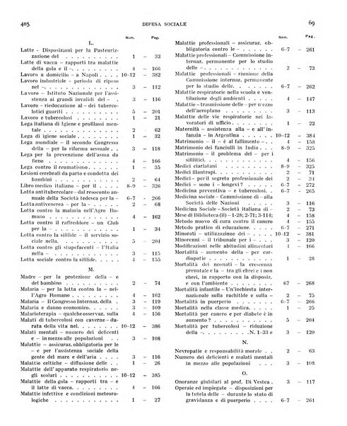 Difesa sociale rivista di igiene, previdenza ed assistenza