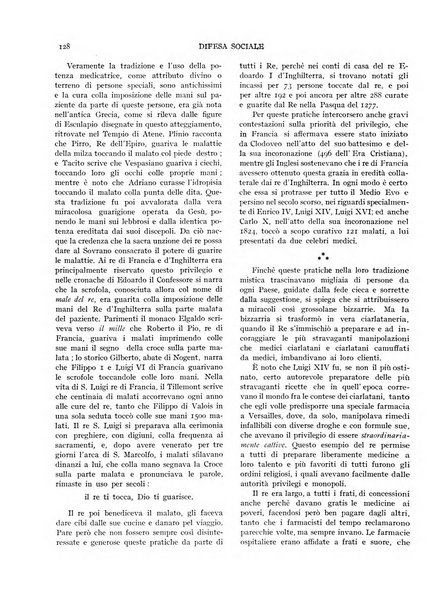 Difesa sociale rivista di igiene, previdenza ed assistenza