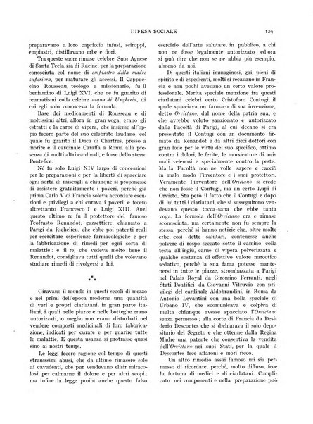 Difesa sociale rivista di igiene, previdenza ed assistenza