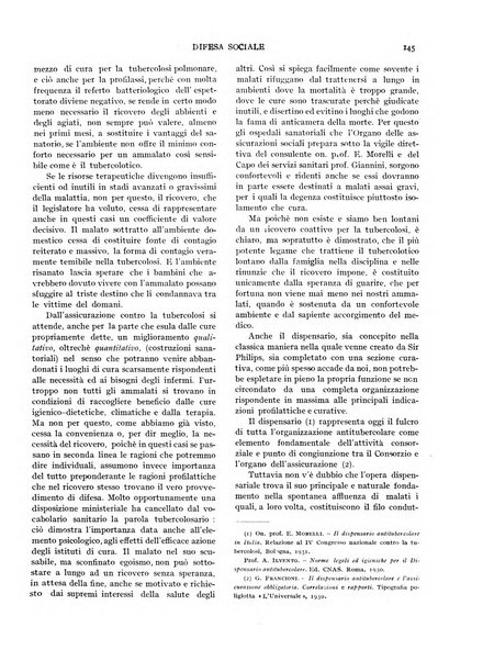 Difesa sociale rivista di igiene, previdenza ed assistenza