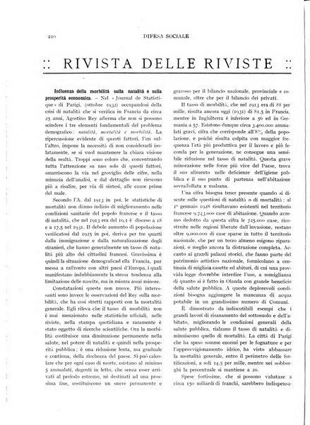 Difesa sociale rivista di igiene, previdenza ed assistenza