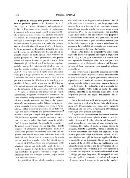 Difesa sociale rivista di igiene, previdenza ed assistenza