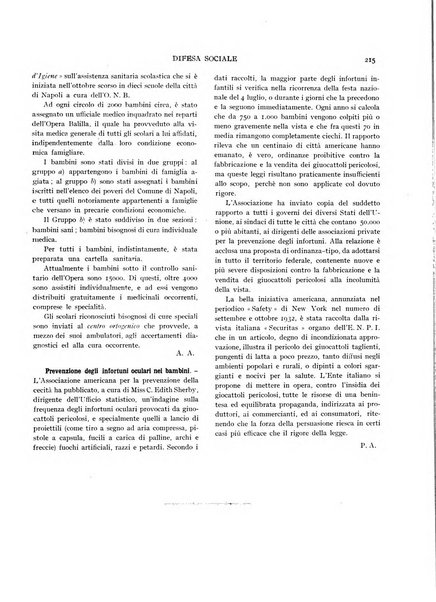 Difesa sociale rivista di igiene, previdenza ed assistenza