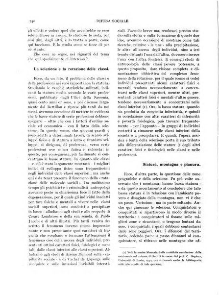 Difesa sociale rivista di igiene, previdenza ed assistenza