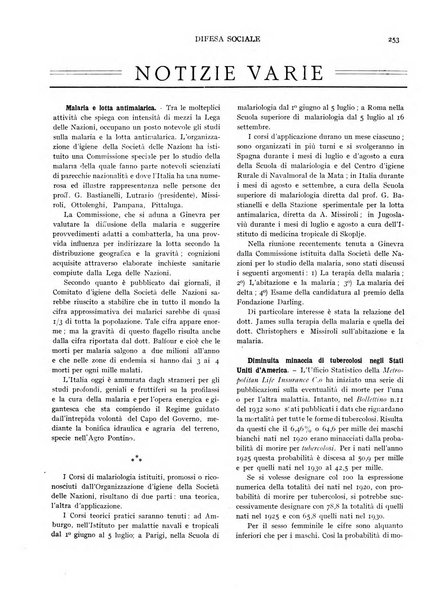 Difesa sociale rivista di igiene, previdenza ed assistenza