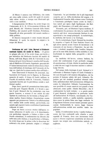 Difesa sociale rivista di igiene, previdenza ed assistenza