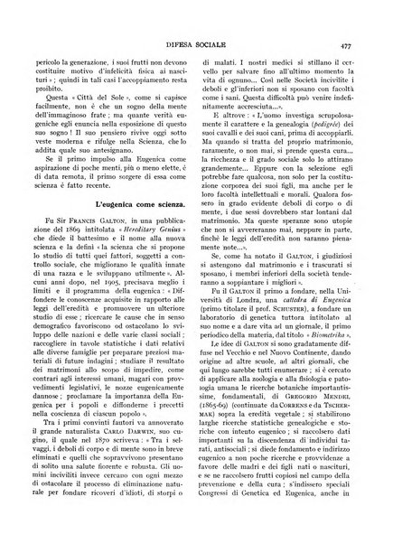 Difesa sociale rivista di igiene, previdenza ed assistenza