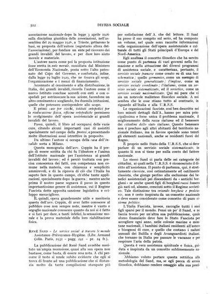 Difesa sociale rivista di igiene, previdenza ed assistenza