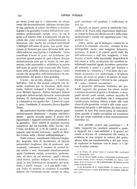 Difesa sociale rivista di igiene, previdenza ed assistenza