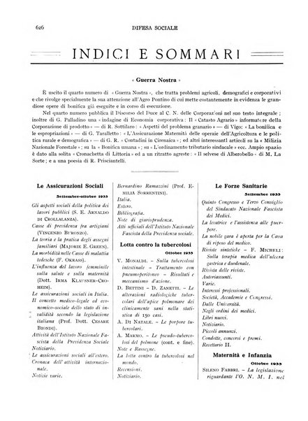 Difesa sociale rivista di igiene, previdenza ed assistenza