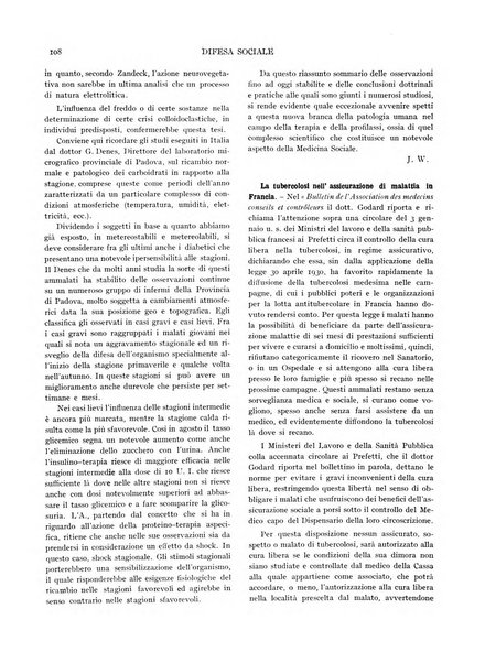 Difesa sociale rivista di igiene, previdenza ed assistenza