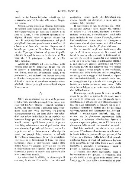 Difesa sociale rivista di igiene, previdenza ed assistenza