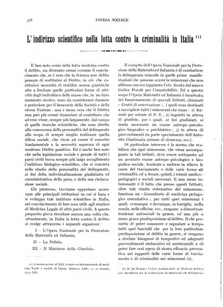 Difesa sociale rivista di igiene, previdenza ed assistenza