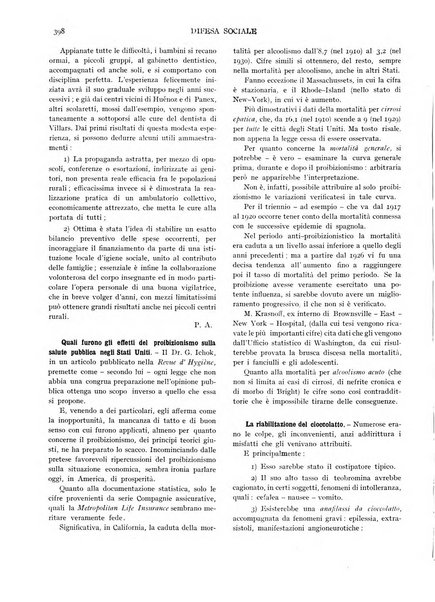 Difesa sociale rivista di igiene, previdenza ed assistenza