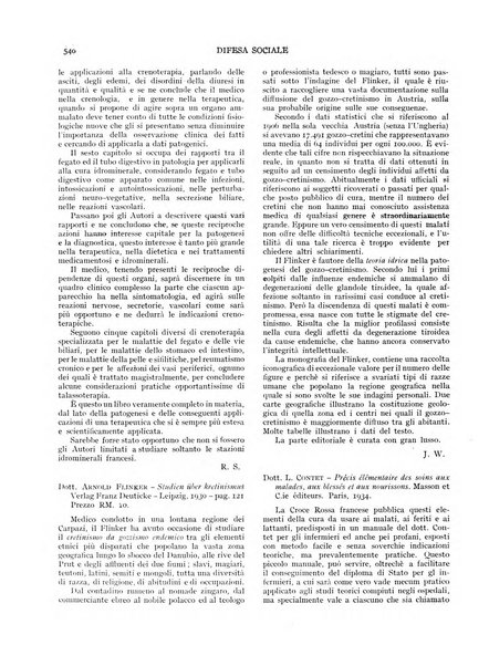 Difesa sociale rivista di igiene, previdenza ed assistenza