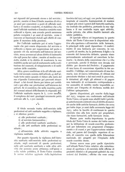 Difesa sociale rivista di igiene, previdenza ed assistenza