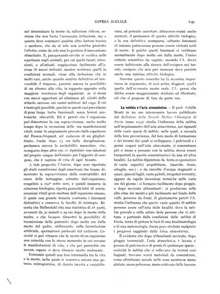 Difesa sociale rivista di igiene, previdenza ed assistenza