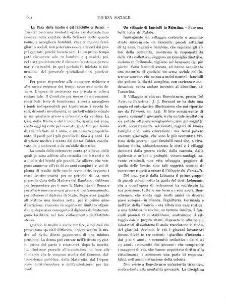 Difesa sociale rivista di igiene, previdenza ed assistenza