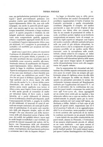 Difesa sociale rivista di igiene, previdenza ed assistenza