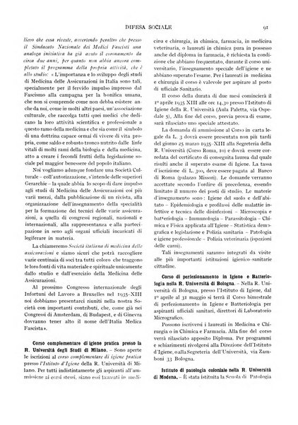 Difesa sociale rivista di igiene, previdenza ed assistenza