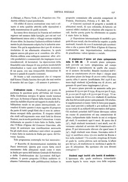 Difesa sociale rivista di igiene, previdenza ed assistenza