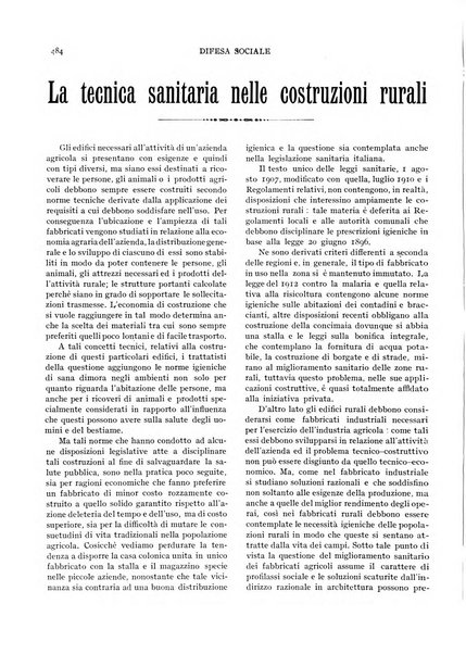 Difesa sociale rivista di igiene, previdenza ed assistenza