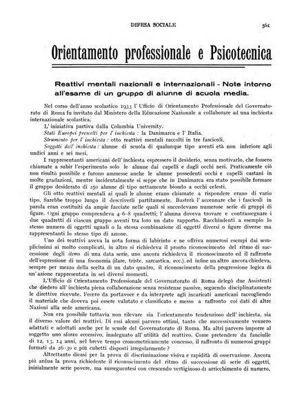 Difesa sociale rivista di igiene, previdenza ed assistenza