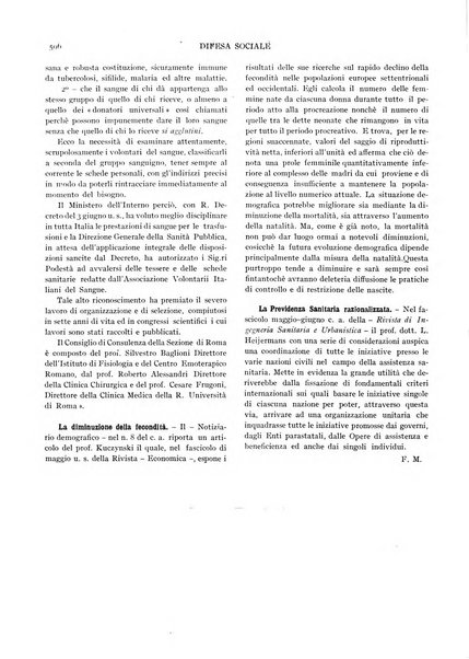 Difesa sociale rivista di igiene, previdenza ed assistenza