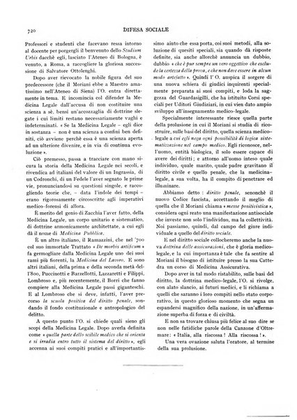 Difesa sociale rivista di igiene, previdenza ed assistenza