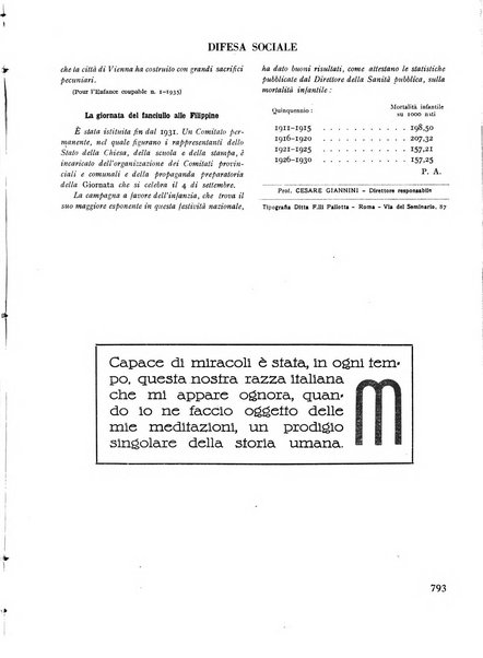 Difesa sociale rivista di igiene, previdenza ed assistenza