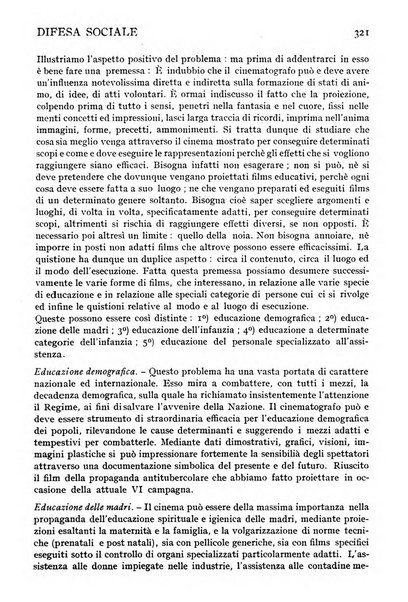 Difesa sociale rivista di igiene, previdenza ed assistenza