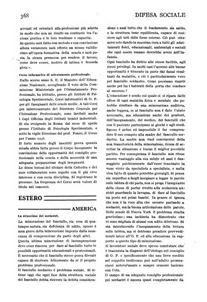 Difesa sociale rivista di igiene, previdenza ed assistenza