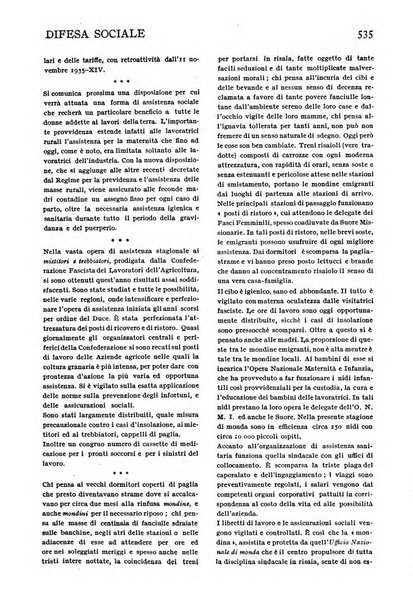 Difesa sociale rivista di igiene, previdenza ed assistenza