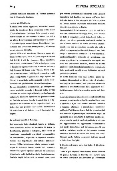 Difesa sociale rivista di igiene, previdenza ed assistenza