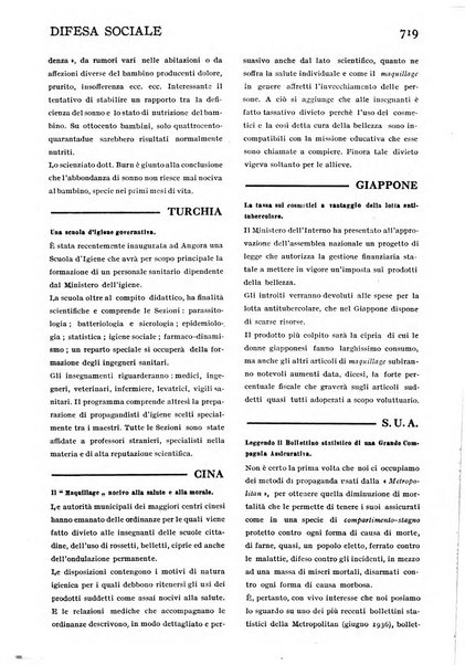 Difesa sociale rivista di igiene, previdenza ed assistenza