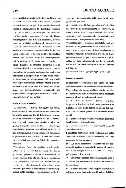 Difesa sociale rivista di igiene, previdenza ed assistenza