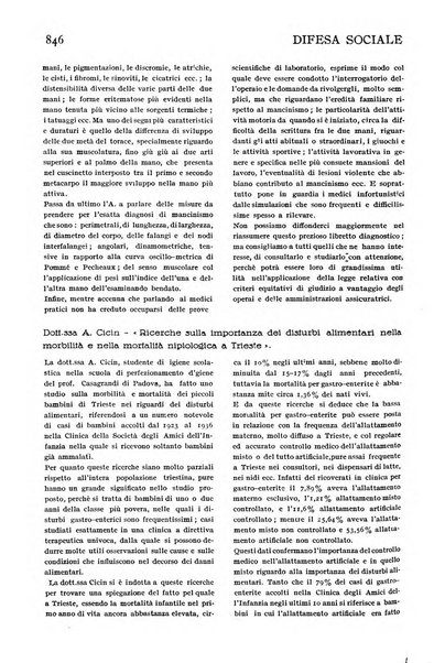 Difesa sociale rivista di igiene, previdenza ed assistenza