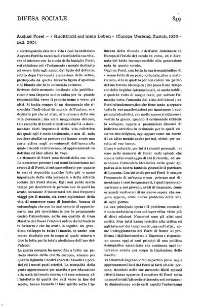 Difesa sociale rivista di igiene, previdenza ed assistenza