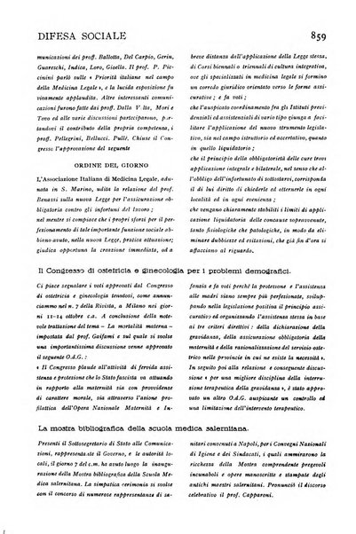 Difesa sociale rivista di igiene, previdenza ed assistenza